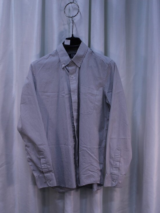 Cutter & Buck Gray Gingham Men's Shirt - Picture 1 of 9